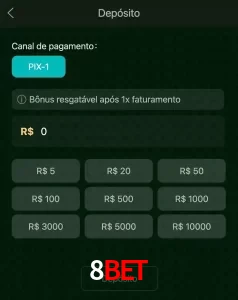deposits 8BET